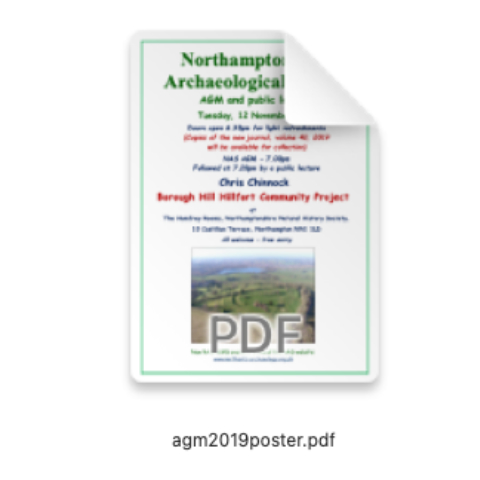 AGM 2018 and public lecture