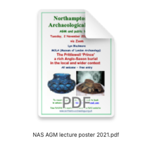 AGM November 2021 and public lecture